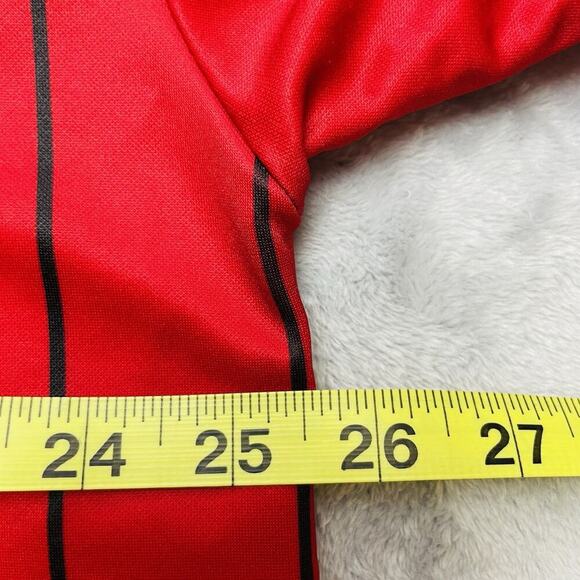 Vintage Olympus Soccer Referee Jersey 2012 Patch Size XXL Red Short Sleeve - Picture 7 of 9